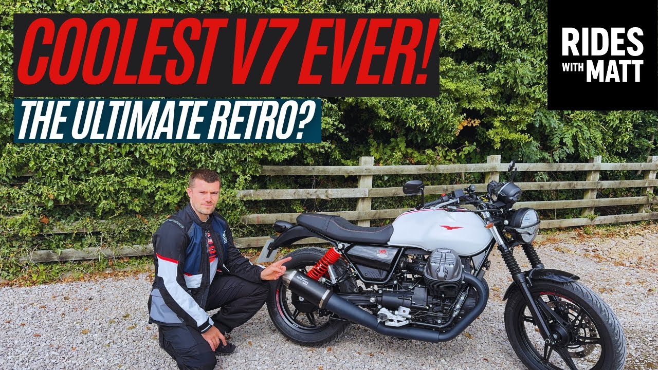 Moto Guzzi V7 TEN Review - The Coolest Retro Roadster? Rides With Matt