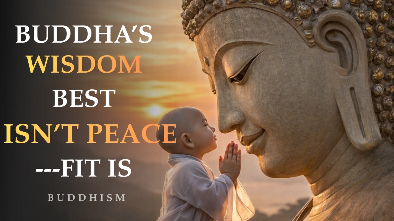 Buddha Wisdom: Why the Best Isn’t Peace—Fit Is