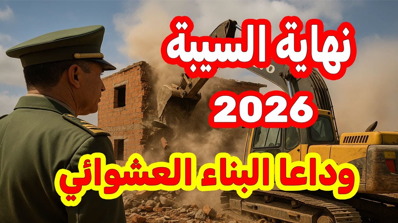 العقار 2026: وداعا البناء العشوائي بالمغرب 🏗️⚠️