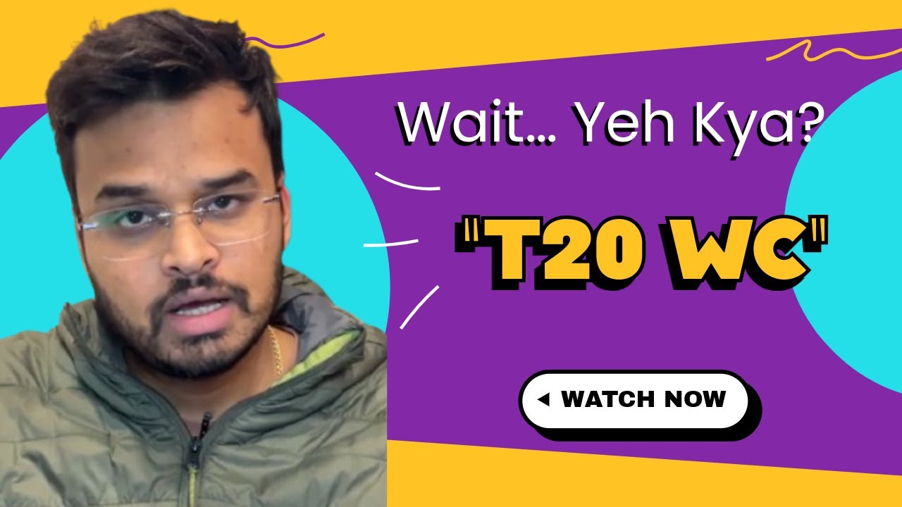 T20 World Cup Madness 🏏 | Some Cricket Talk… and Some Very Serious Stuff 👀