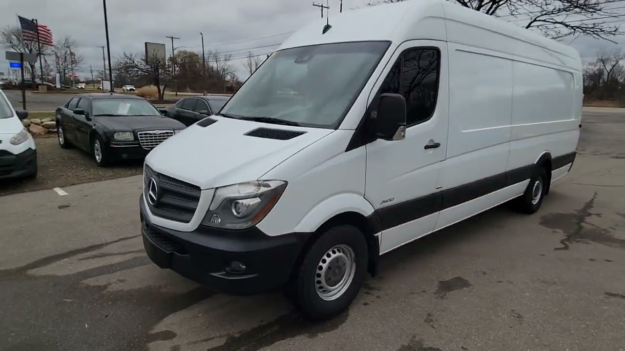 Mercedes Sprinter 2500 High Roof Ext-We finance Everyone as low as $0 Down! Call/Text 248-574-5500