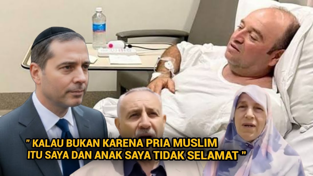 Seorang Pria Yahudi ini Tak Kuasa Menahan Haru Ketika Seorang Muslim Menyelamatkan Dia dan Putrinya