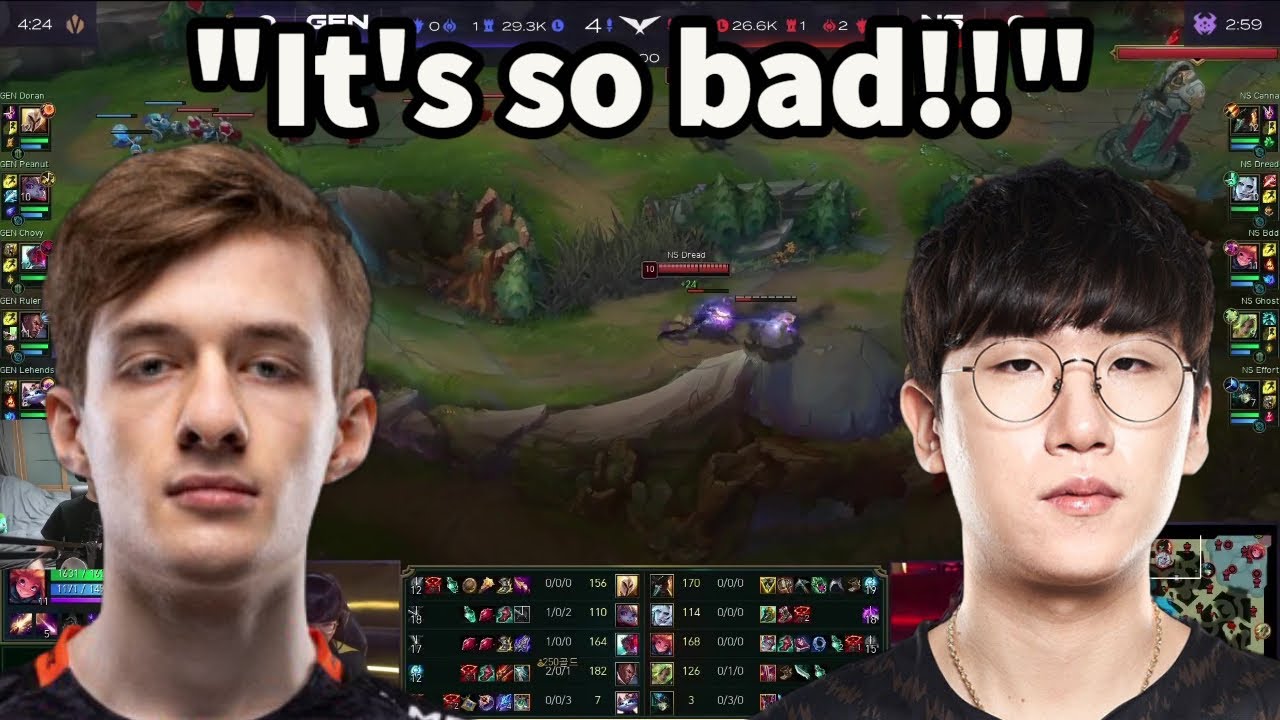 Nemesis Has A Problem With GEN Ruler's Lucian Build!!