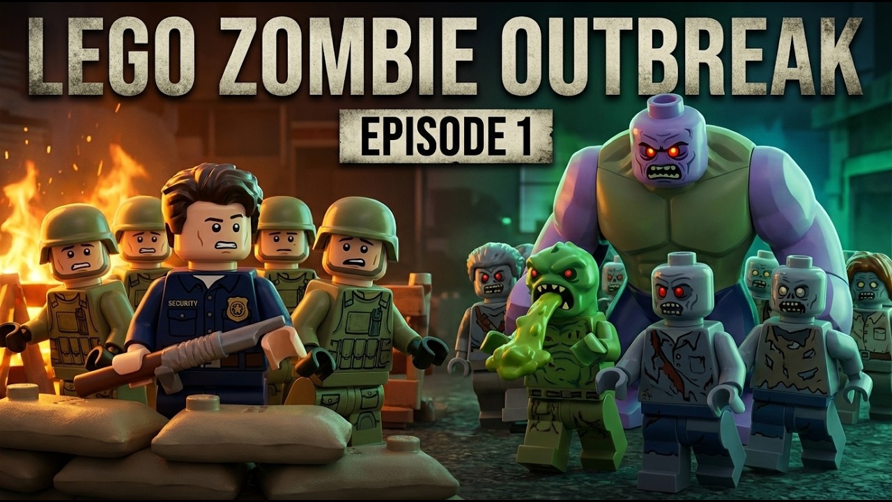 LEGO Zombie Outbreak: Mutant Genesis | LEGO Animation | Episode 1