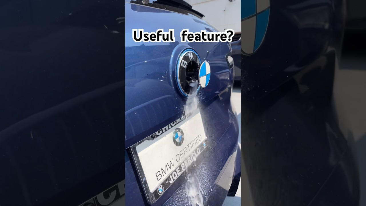 BMW Self-Cleaning Cameras: The Future of Car Care?