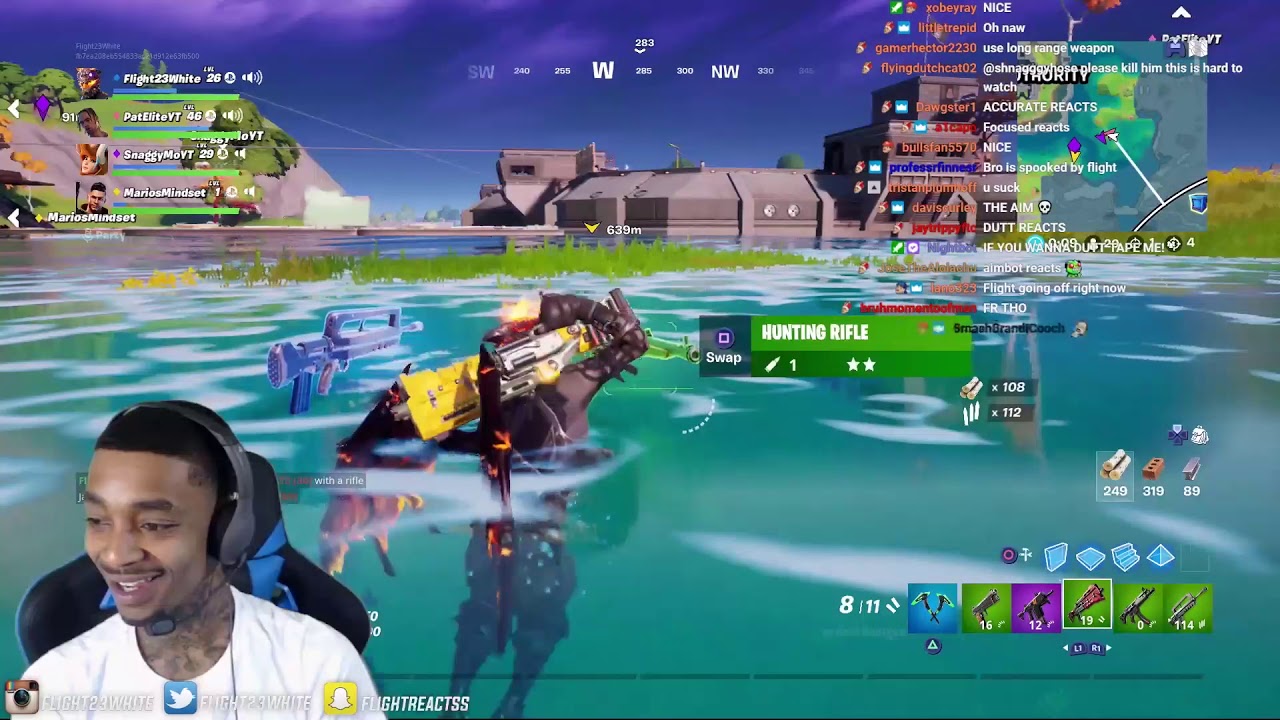 FlightReacts Played Fortnite NEW Season 3 for the First time & This Happened...