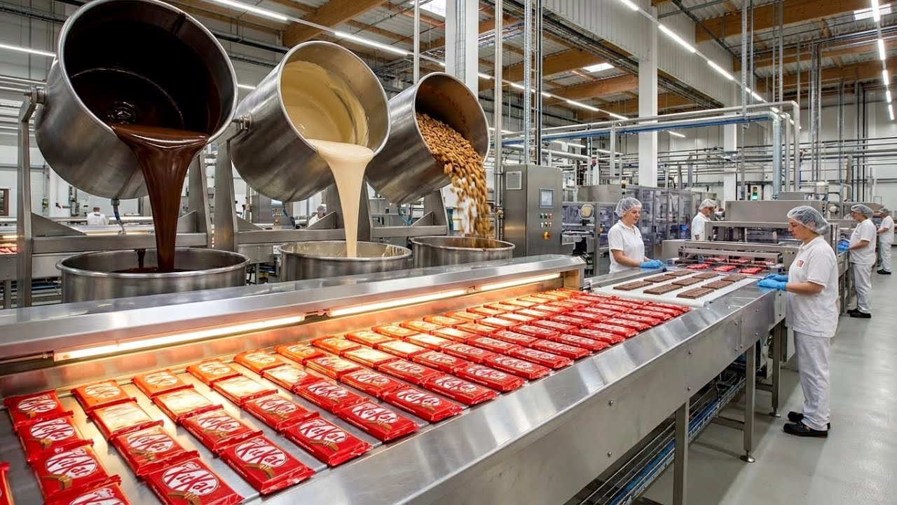 Inside a Million Dollar Chocolate Factory: From Cocoa to Chocolate Bar