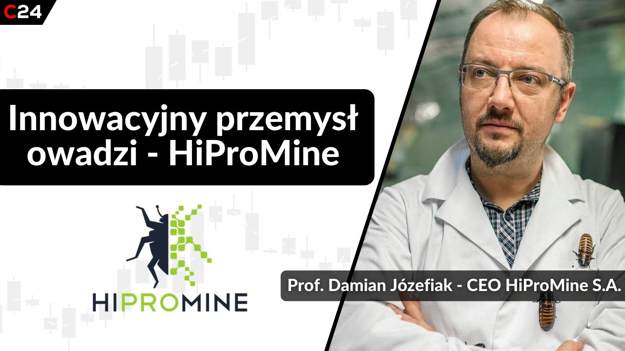 Produkcja żywności dla zwierząt z owadów | Rozmowa z Prof. Damianem Józefiakiem