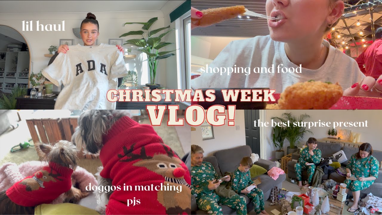 surprising my family with a holiday?!?! | Christmas weekly vlog | Millie McCarthy