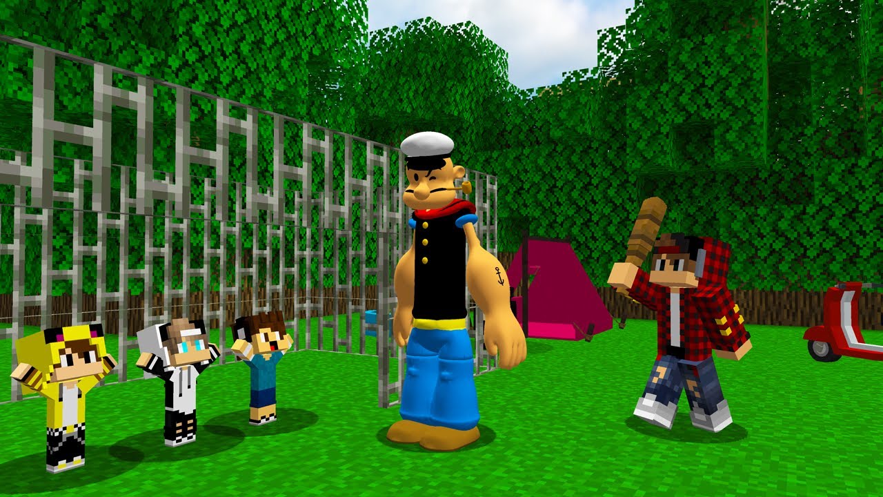 ماين كرافت لكن الرجل الشرير اخذ جيجي وعبوسي وكعبول 😨😱 #فلم_ماين_كرافت