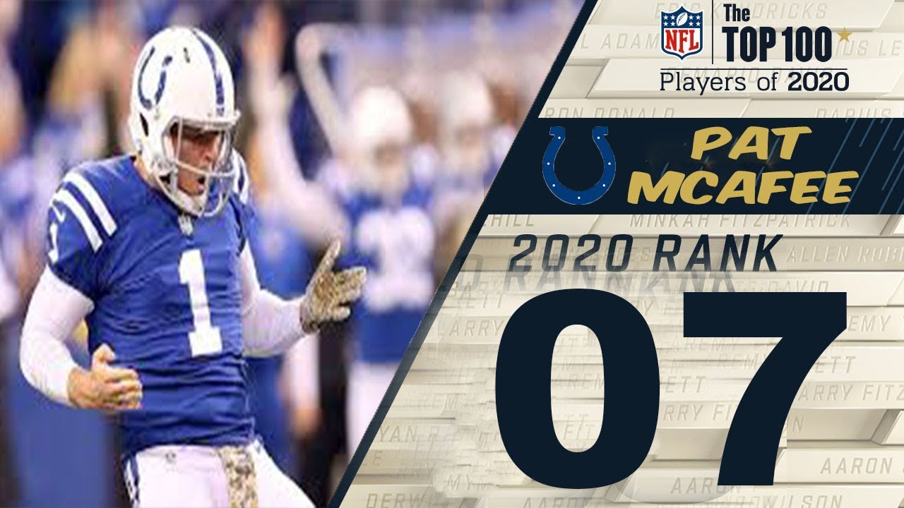 #7 Pat McAfee (Punter Colts) | Top 100 players of 2019 NFL