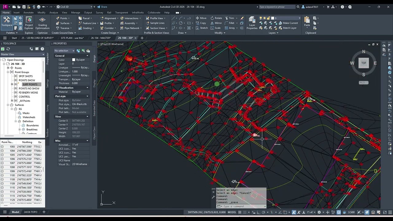 How to draft a 3D drawing in Civil 3D the FLS Way (Drafting 3)