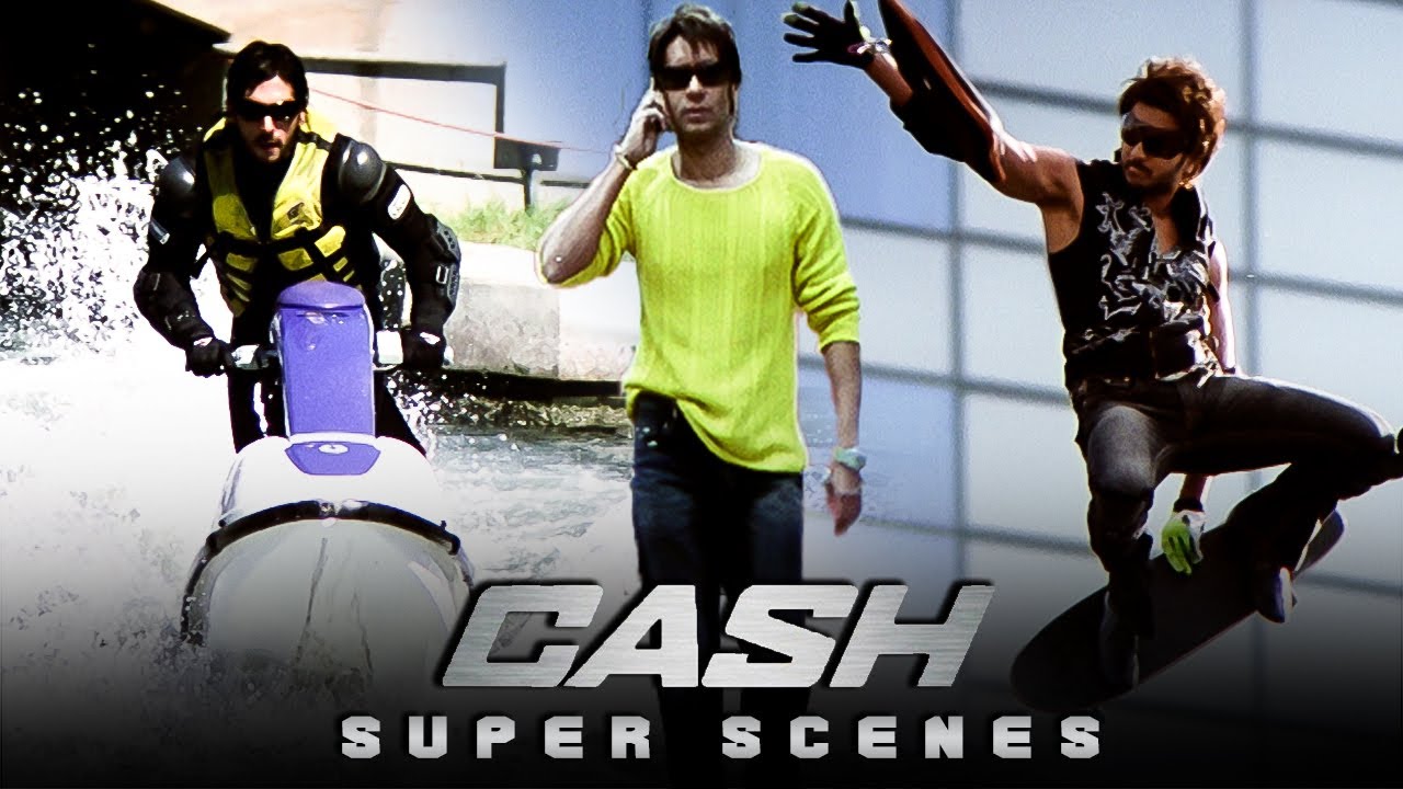 Cash Super Scenes | Dekhiye kaise Riteish museum se painting churake bhagta hai | Riteish Deshmukh