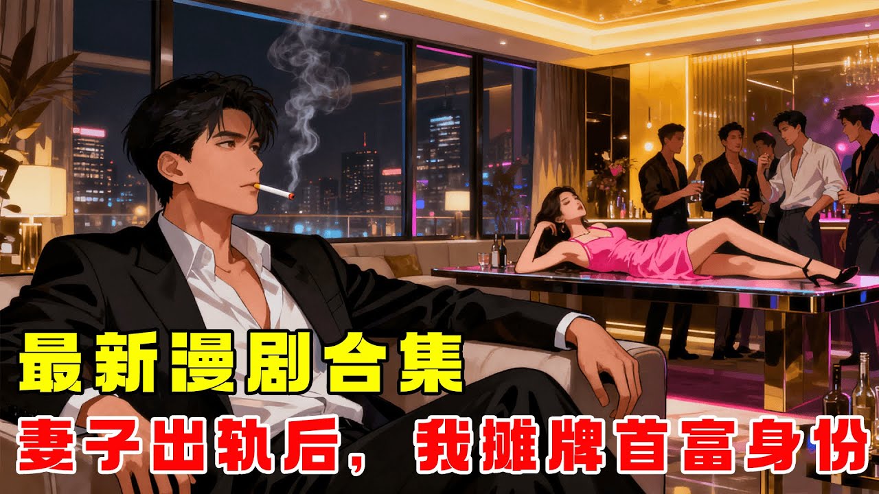 《妻子出軌後，我被美女總裁拉着領證》【漫劇最新合集】│妻子出軌白月光，他忍無可忍決定離婚，沒想到暗戀他十年的美女總裁當天就拉他去領證，前妻後悔都來不及！