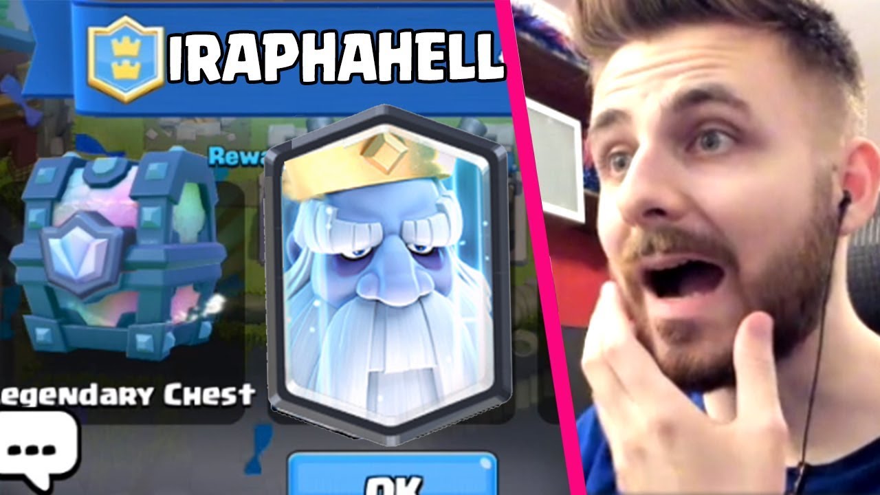 IRAPHAHELL PRIMESTE NOUA LEGENDARA DUPA MECI - CLASH ROYALE !