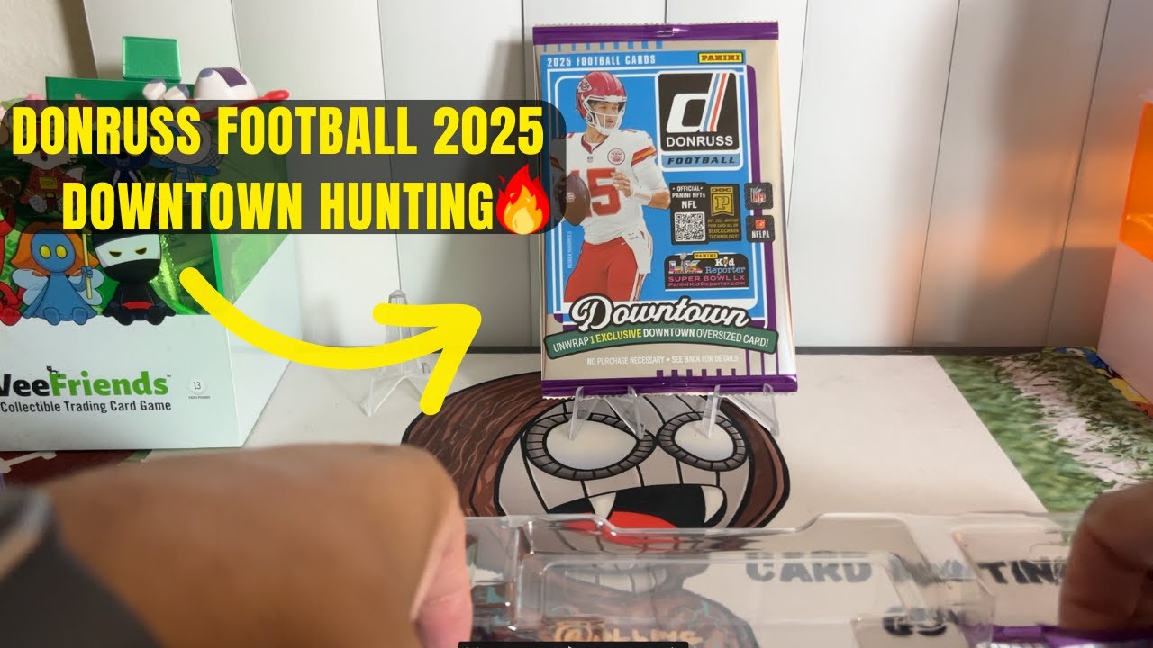 DONRUSS FOOTBALL 2025 Costco Box Downtown Jumbo Hunt