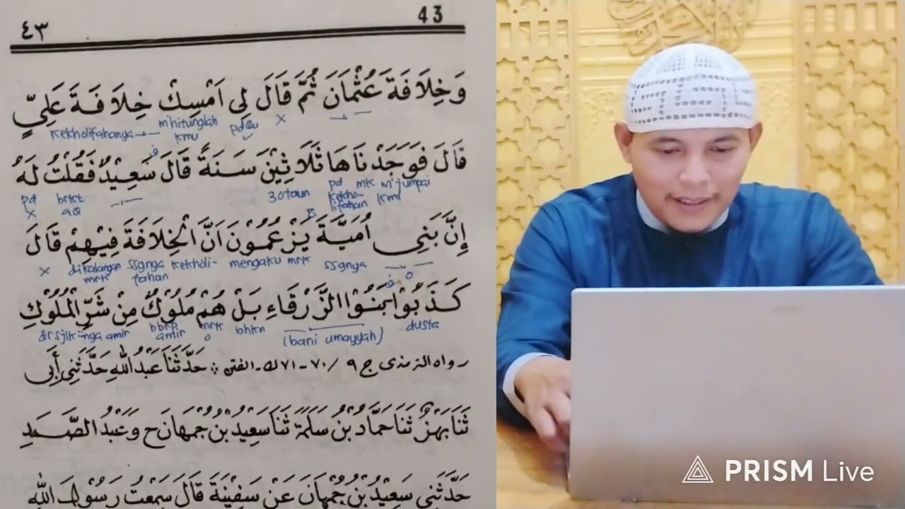 Penderesan Kitabul Imaroh hal 42 - 47 : Bab Kekhilafahan, Tanda Kiamat, dan Dalil Persenan