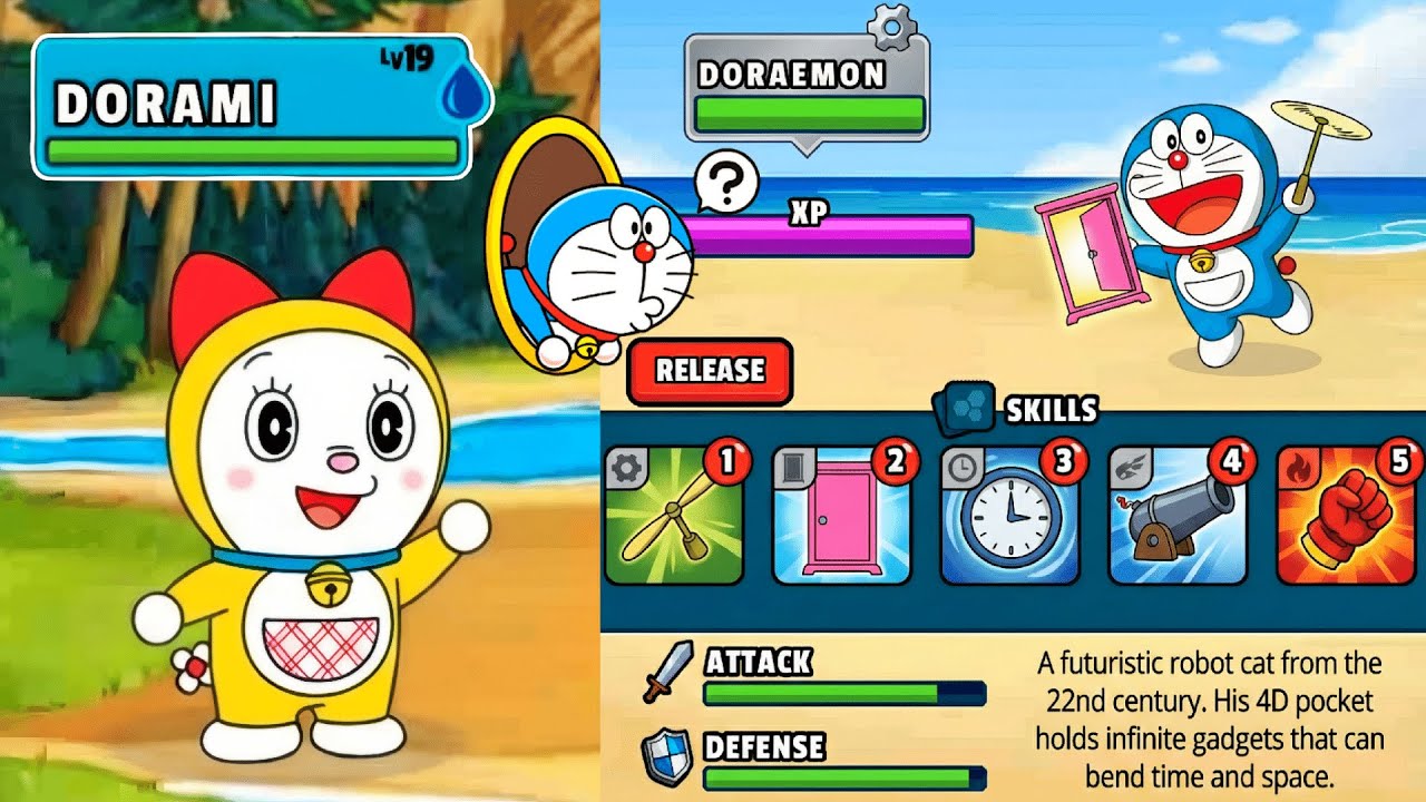 Doraemon as New Dynamon! (Doraemon x Dynamons World Fanmade)| All Doraemon characters