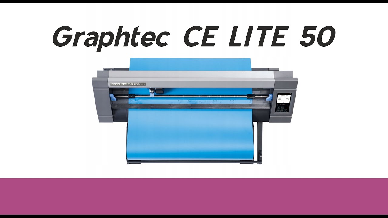 резка самоклеящейся бумаги по контуру Graphtec CE LITE 50