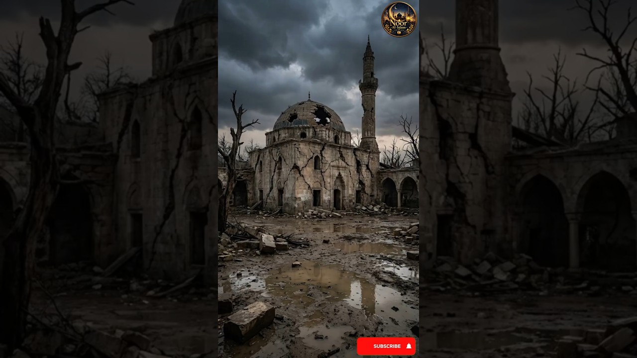 🕌 Mosque Restoration Timelapse | From Ruins to Glory ✨ #timelapse #beforeandafter
