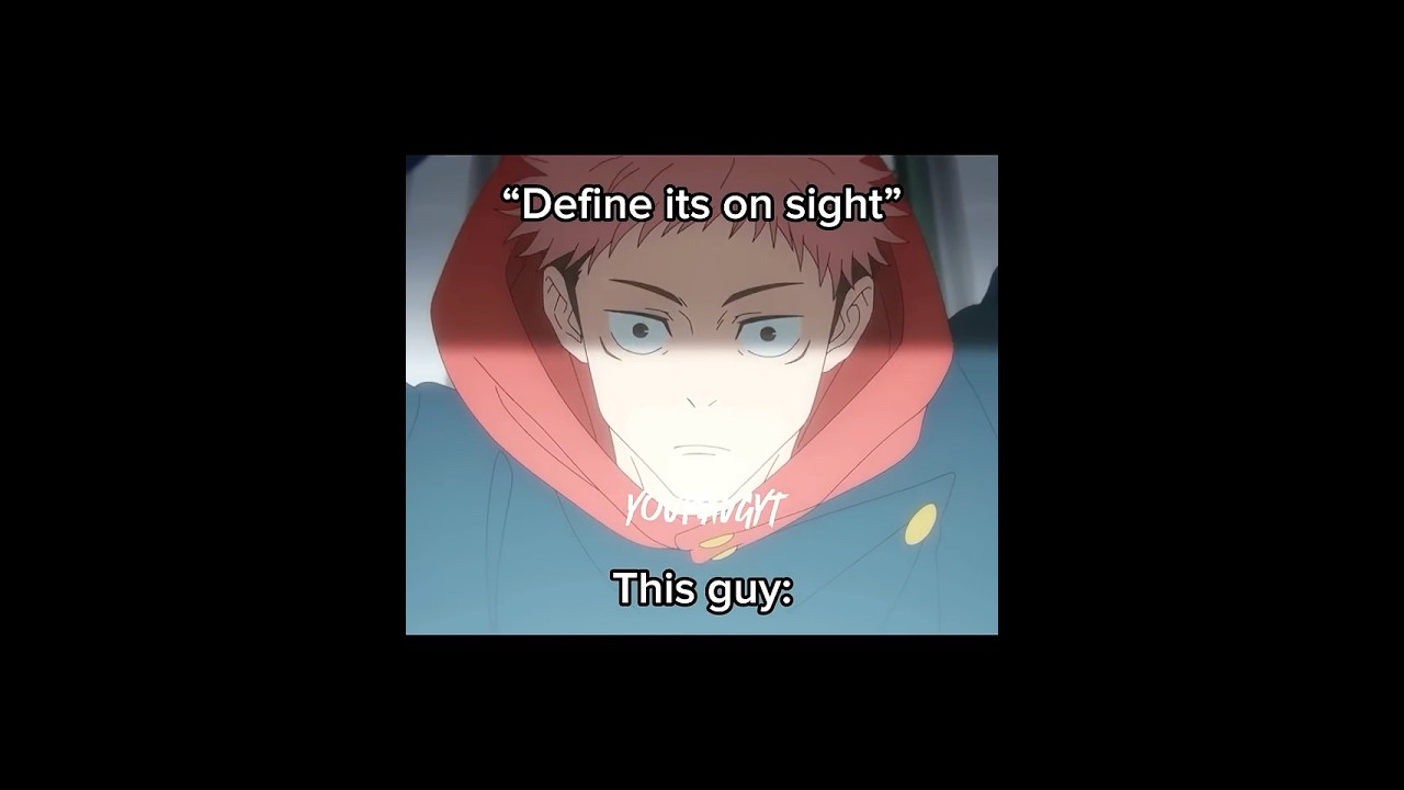 Bro was locked in 😂 #edit #jjk #anime #choso