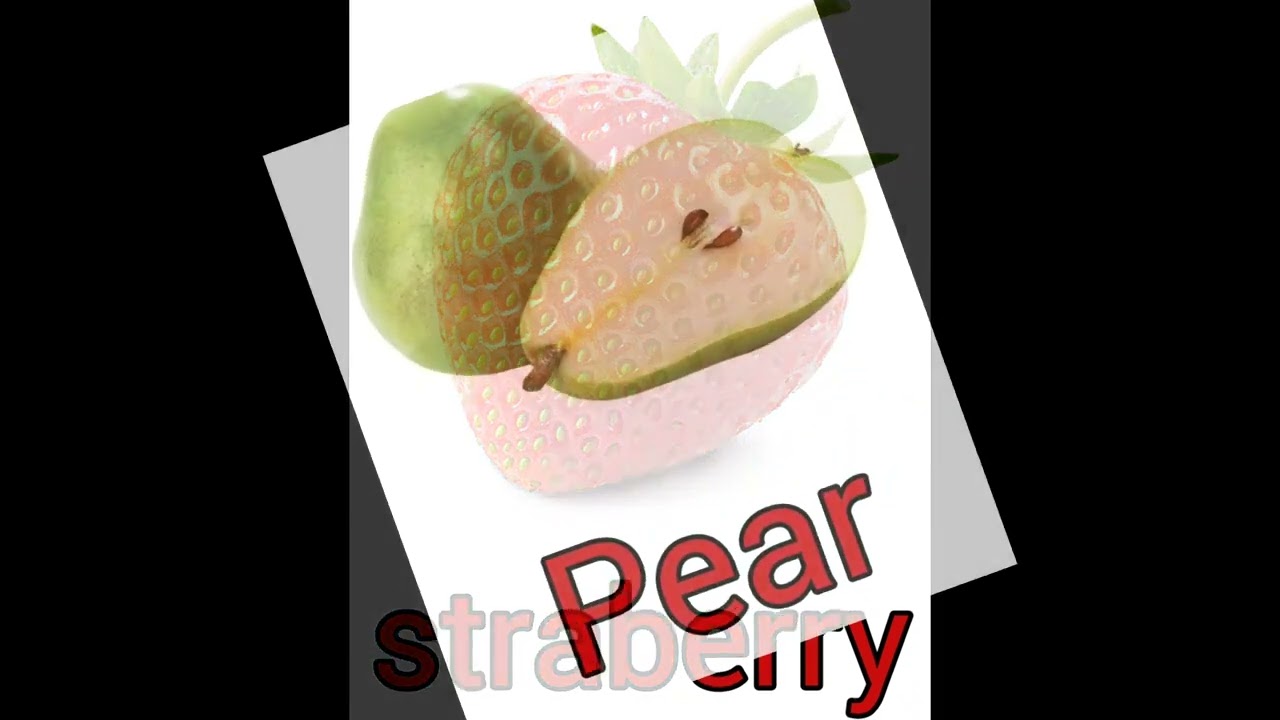 Fruits names with pictures 