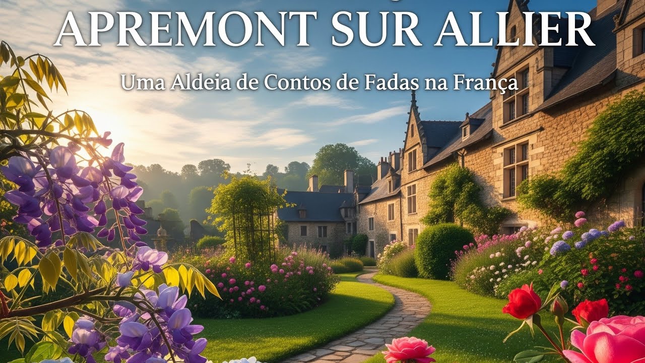 APREMONT SUR ALLIER:  Uma das mais lindas Aldeis da Fran&ccedil;a