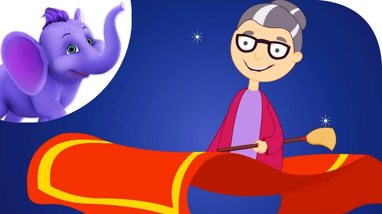 There was an Old Woman Tossed up in a Blanket – Nursery Rhyme with Karaoke