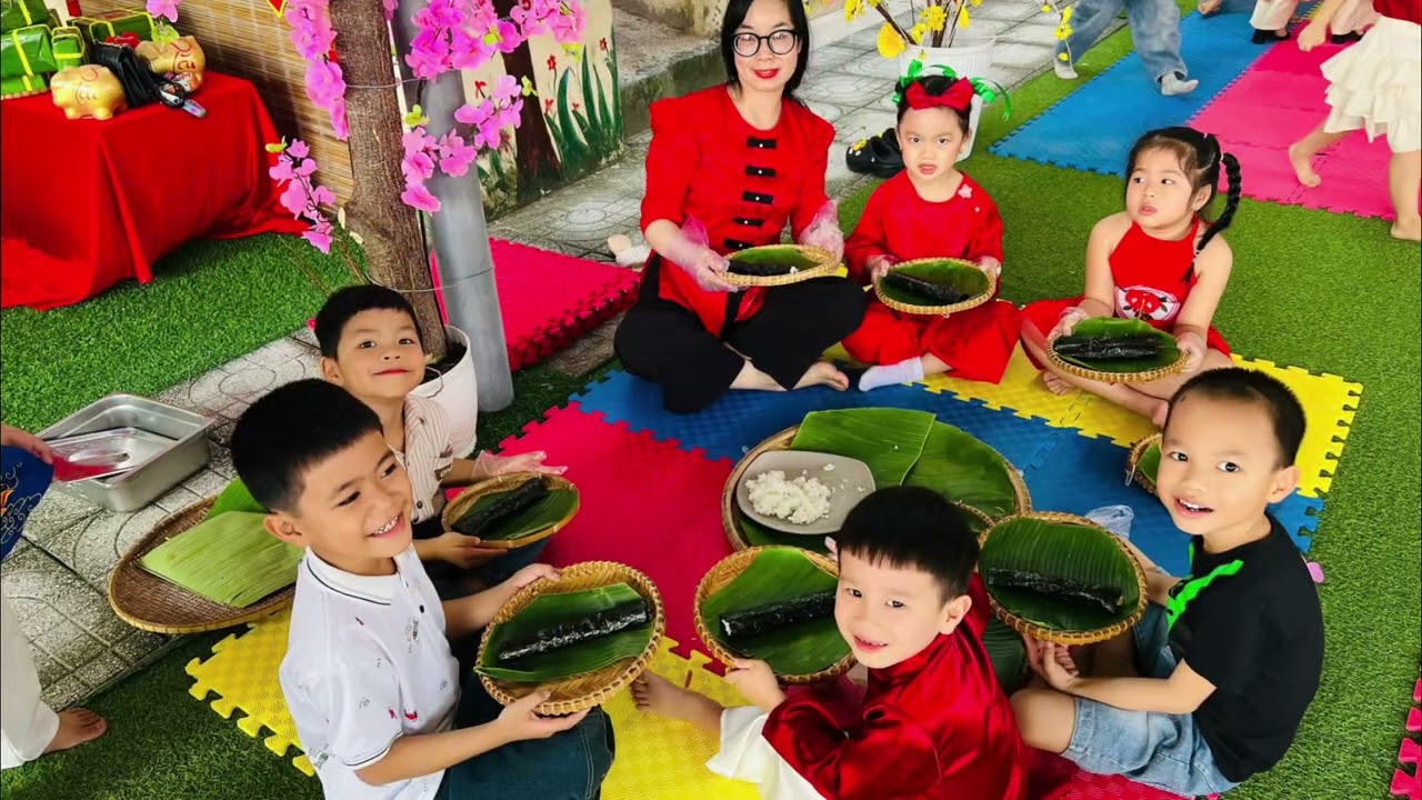 Hoạt động ngoại khoá “ Múa hát mừng xuân” năm 2026, Trường Mầm non Hoa Hồng, Cam Lâm, Khánh Hoà