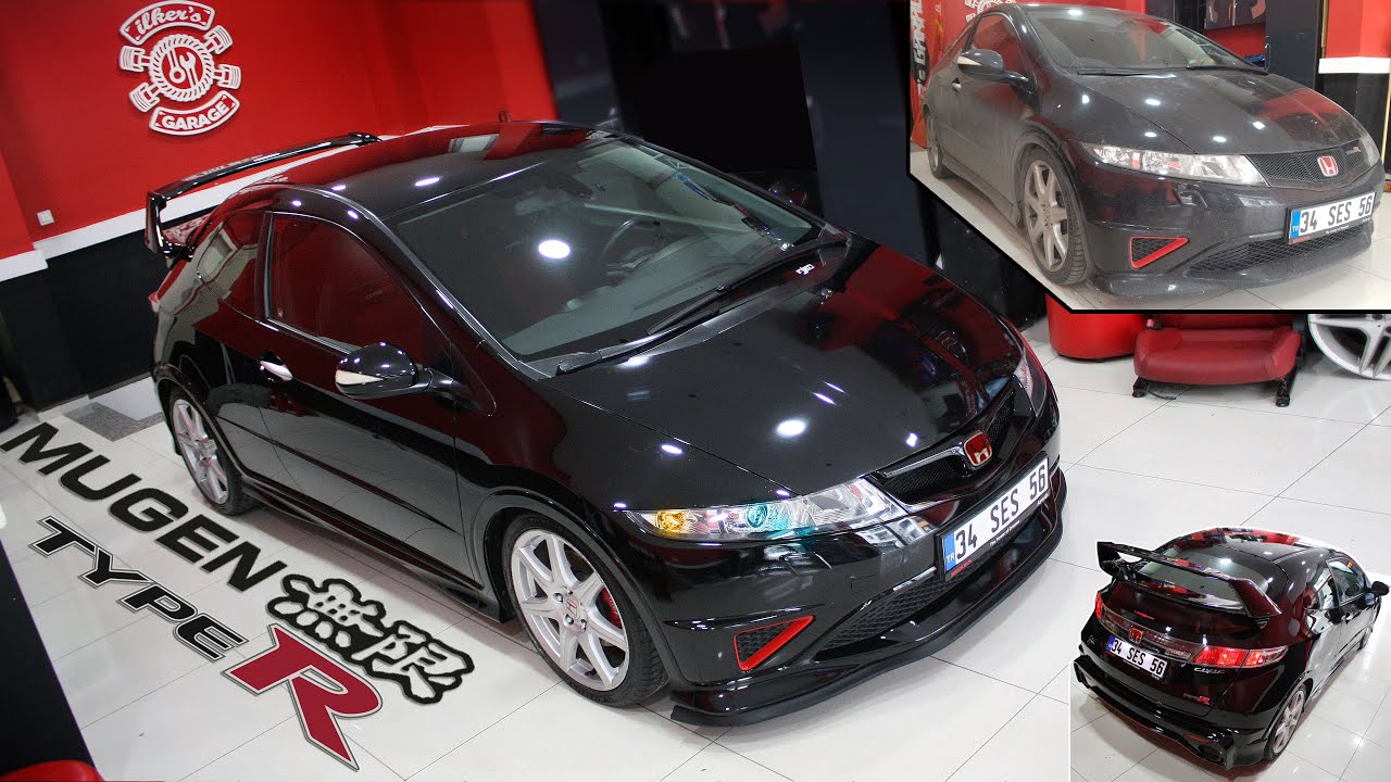Honda FN2 TypeR / Mugen Body Kit // Bi Xenon Mercekli Far Dönüşümü