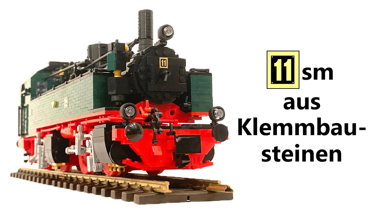 LEGO® MOC: Mallet 11sm der Brohltalbahn in 1:22,5 (Spur IIm)
