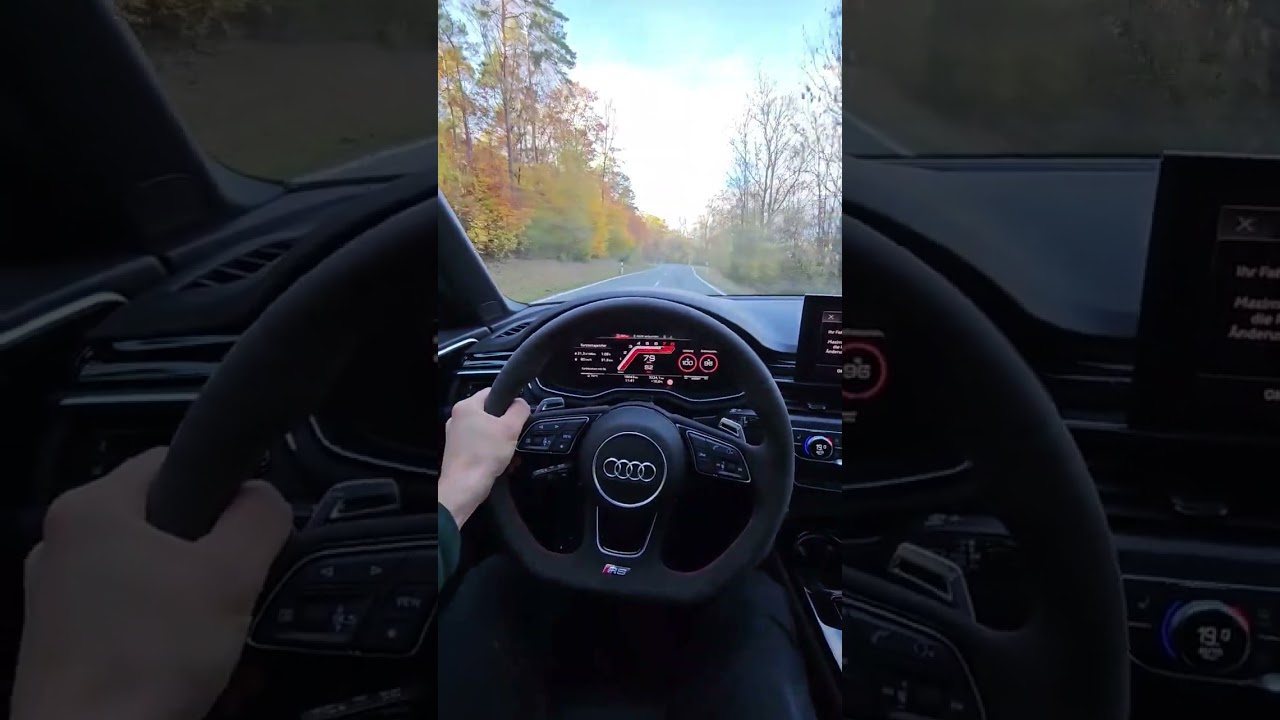 2023 Audi RS4 Competition (450 PS) *ACCELERATION* SHORT! #shorts #short #acceleration #audi #rs4