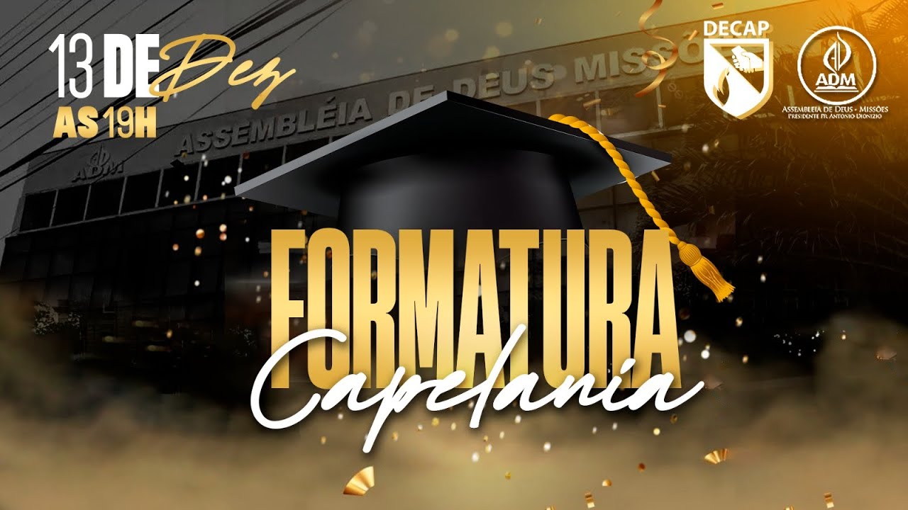 Formatura do Curso de Capelania 2024 - 13/12/2024