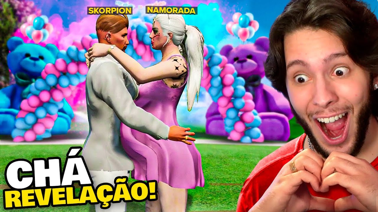 GTA RP - Meu FILHO VAI SER MENINA OU MENINO? (Cha de Revelação)