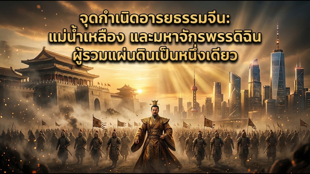 มังกรตื่น! | กำเนิดอารยธรรมจีนโบราณ จากแม่น้ำเหลืองสู่จักรพรรดิฉินผู้รวมแผ่นดิน!