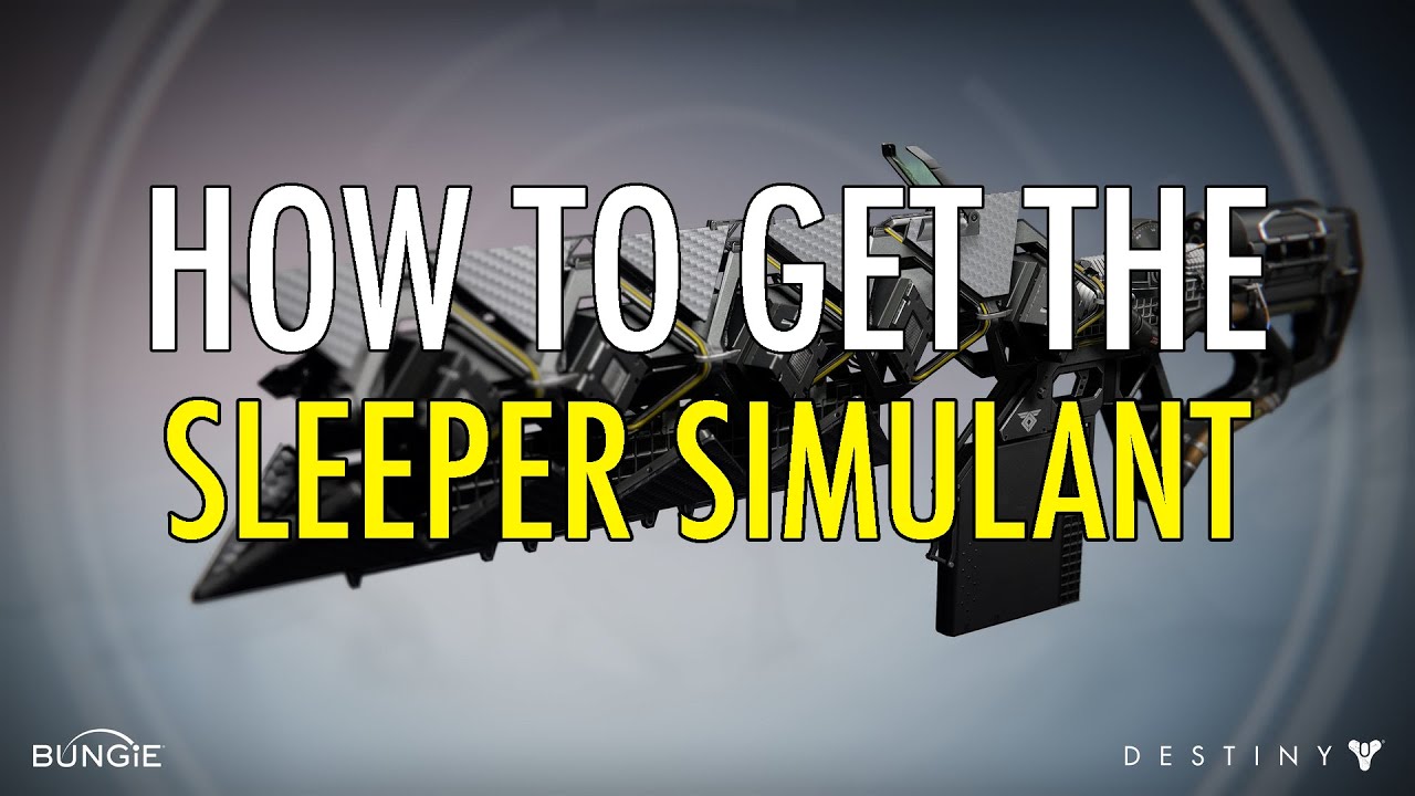 Destiny - How To Get The Sleeper Simulant!!! FAST + EASY