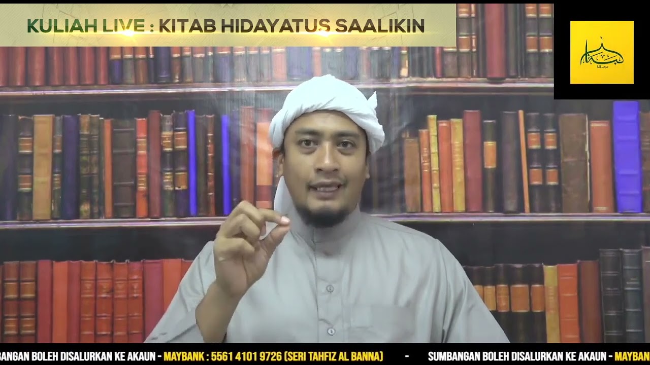 Kuliah 54 - Menjauhi Maksiat Batin | Kitab Hidayatus Saalikin