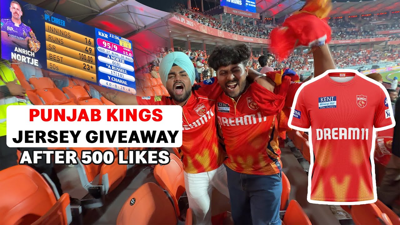 VLOG 17 | PBKS VS KKR (Match 31) | New Chandigarh Stadium | Mullanpur | IPL 2025