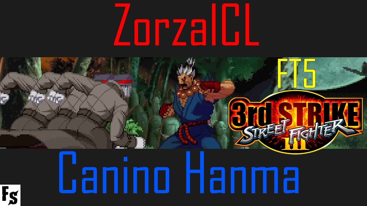 Street Fighter III: Third Strike - ZorzalCL [Q] vs Canino Hanma [Gouki] (Fightcade FT5)