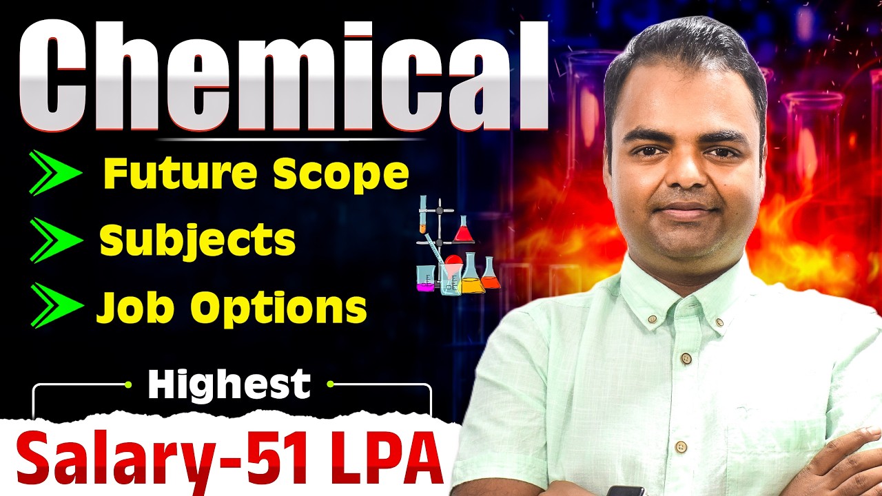 Chemical Engineering Course Details in Hindi, Future Scope, Salary, Govt Job Opportunities in India