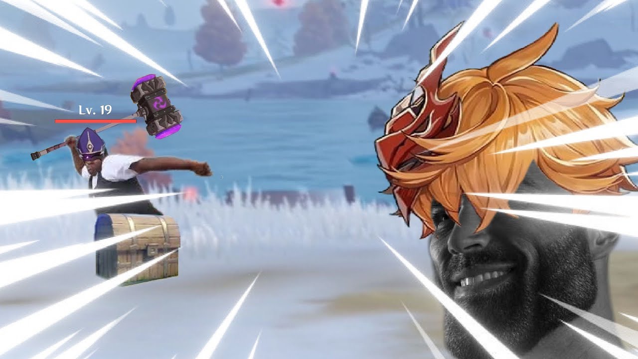 When you join a low level player in Co-op&hellip; | Genshin Impact