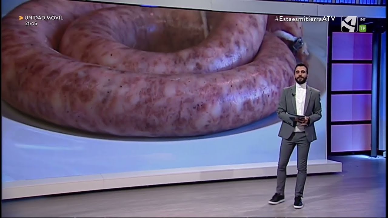 Embutidos Melsa, longaniza de Graus en el programa Esta es mi tierra de Aragón TV