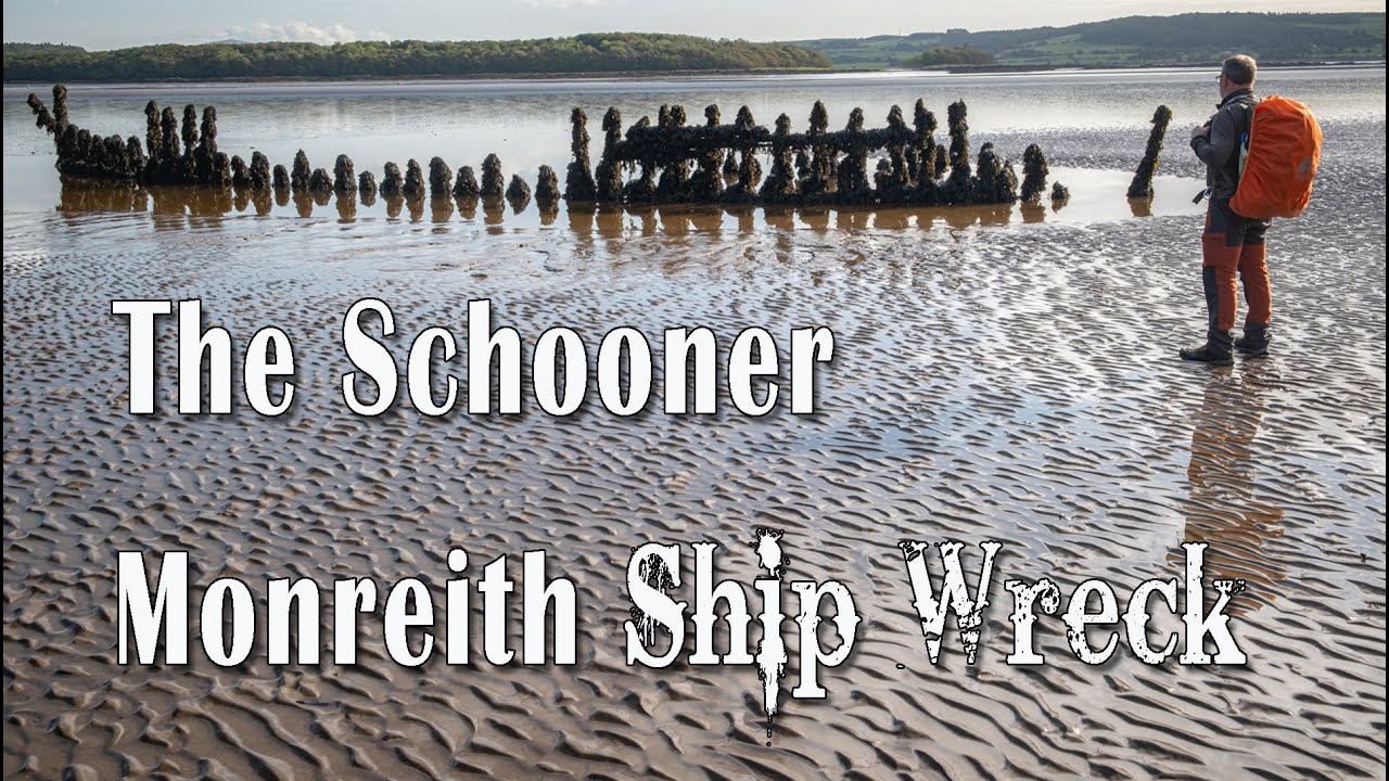 A Ghost Ship Frozen in Time on Dhoon Beach - The Monreith Schooner Wreck