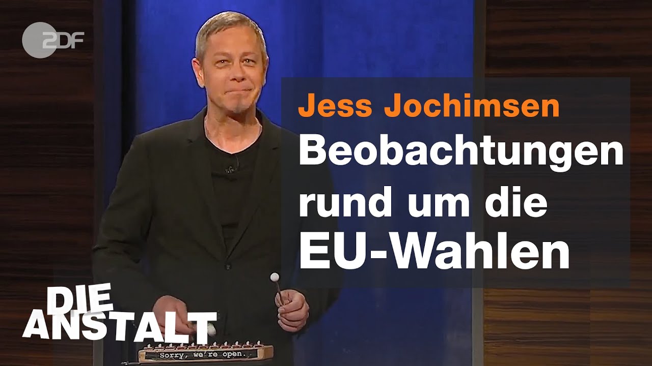Die Karlheinzhaftigkeit der EU-Wahlen - Jess Jochimsen - Die Anstalt vom 28.05.2019 | ZDF