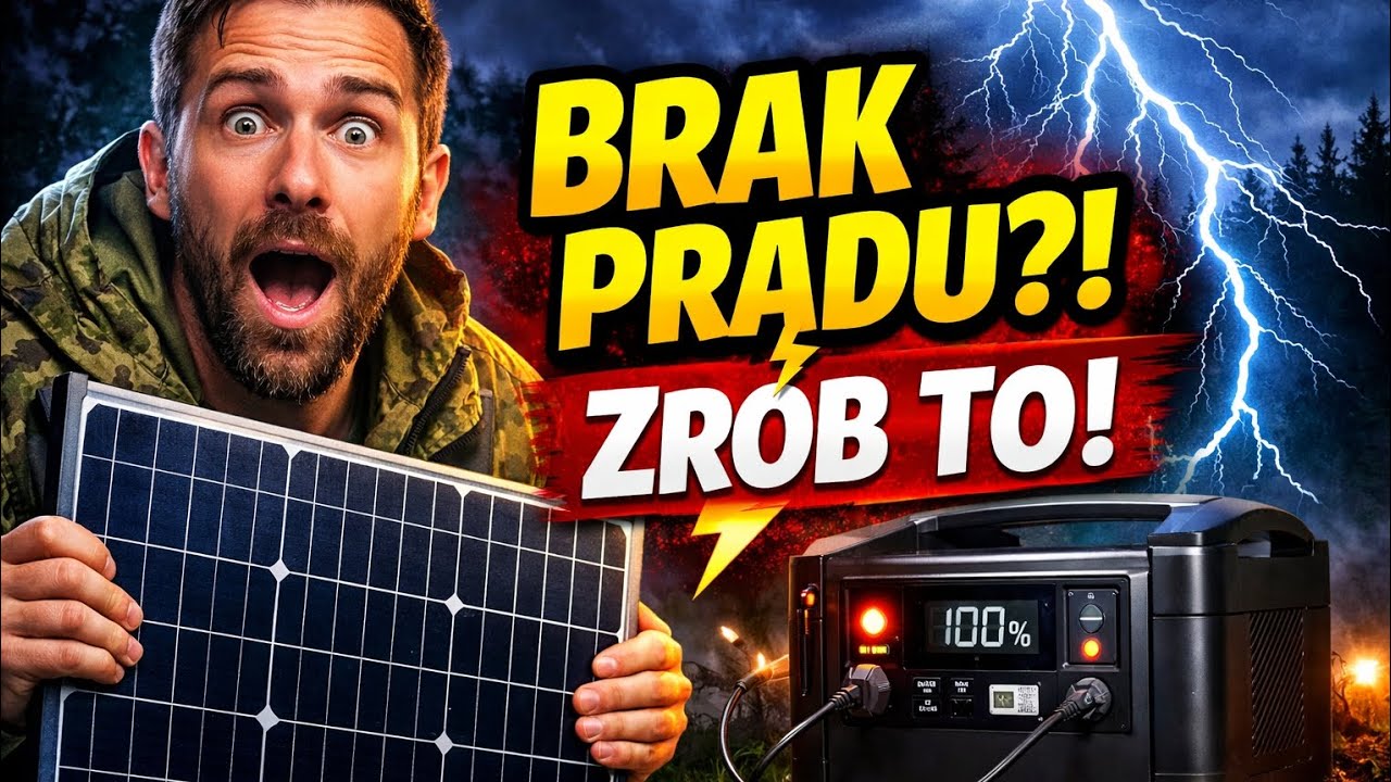 Brak prądu? Mam na to sposób ⚡