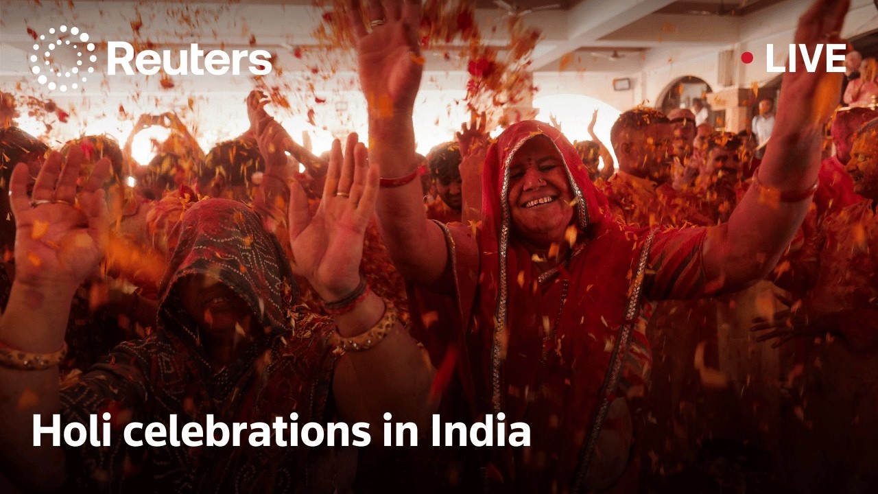 LIVE: Holi celebrations in India