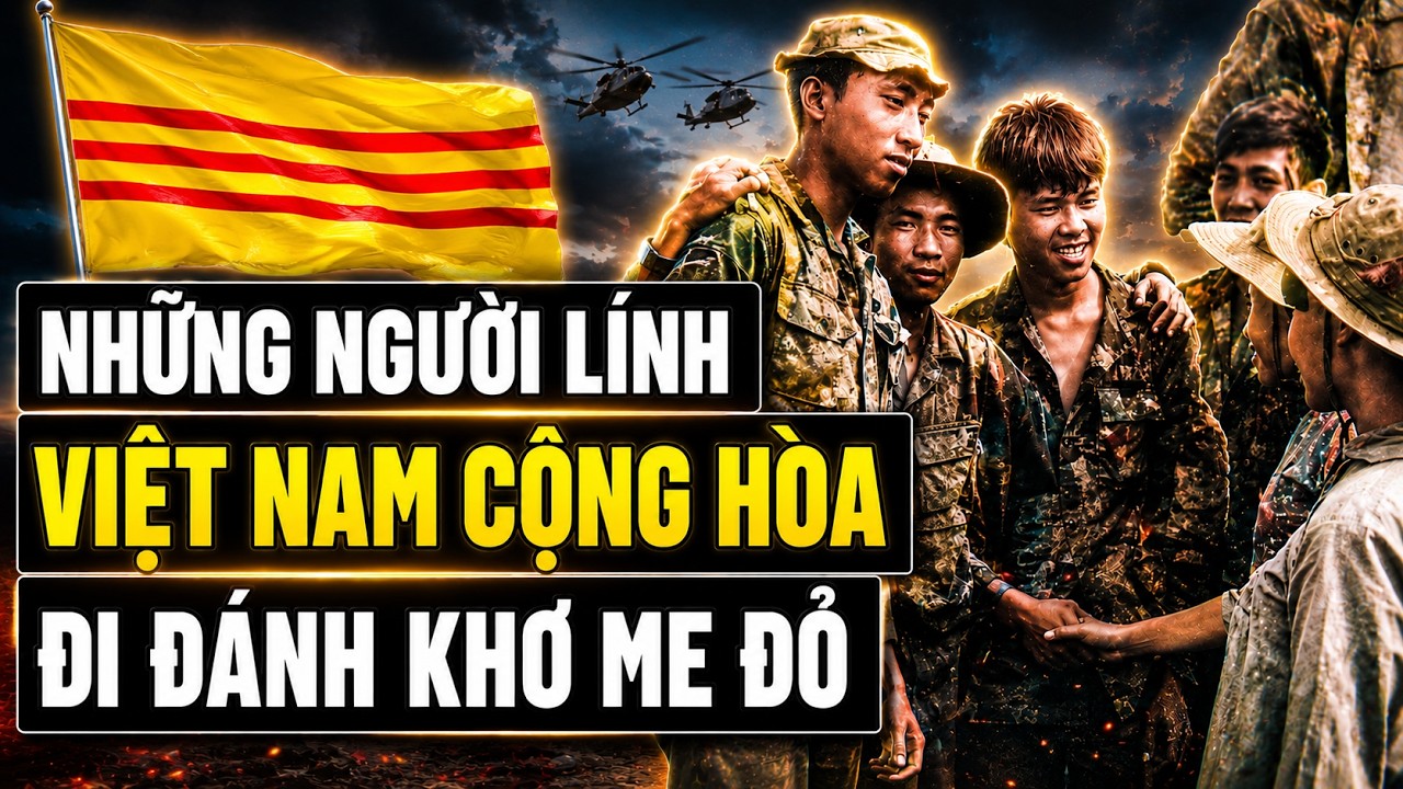 Những Người L&iacute;nh VNCH Đi Đ&aacute;nh Khơ-Me Đỏ