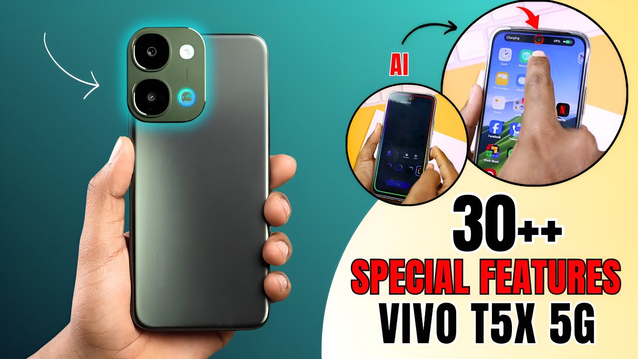 Vivo T5x 5G Tips And Tricks 🔥NEW🔥 Top 30+ Special Features | vivo t5x