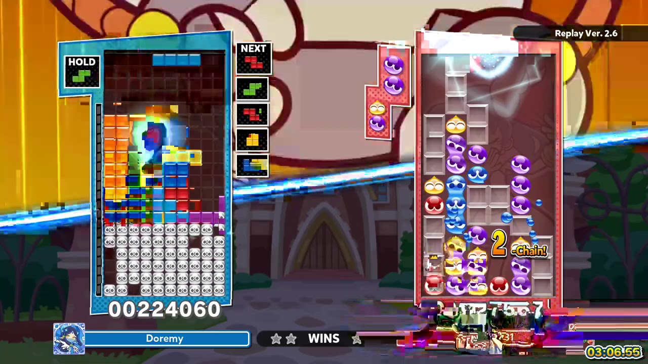 [Puyo Puyo Tetris 2] Puzzle League VS: Doremy vs. SSENRED231 (13-12-2020, Switch, JP voices)