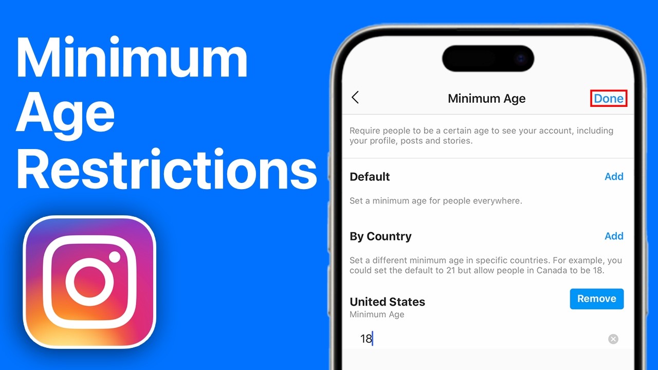 How To Remove Minimum Age Restrictions On Instagram - Updated Guide
